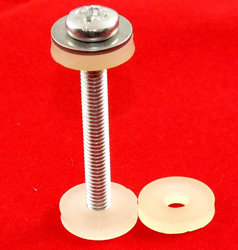 M6 POLYURETHANE WASHER 18mm x 3mmTHICK 5.8mm HOLE WINDSURFING